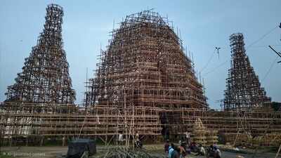 Dhanbad gears up for Durga Puja with theme-based pandals inspired by Kalchakra, Prem Mandir, Ashok Vatika and eco conservation