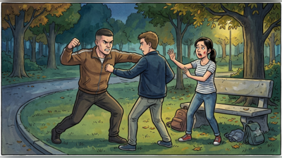 Walker attacks woman, her male friend sitting in park in Bengaluru