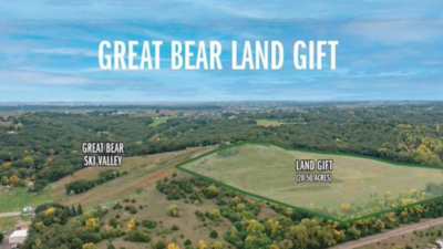 A South Dakota biofuels CEO and his family bought land near Great Bear about two years ago, then donated 20.5 acres to expand a 220-plus-acre park that now draws more than 200,000 visitors a year
