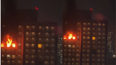 Fire breaks out on 10th floor of 20-storey Mumbai's Kandivali building