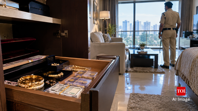 Powai burglary mystery: Rs 25.9 lakh valuables stolen, gold coin packets later found in bathroom drain