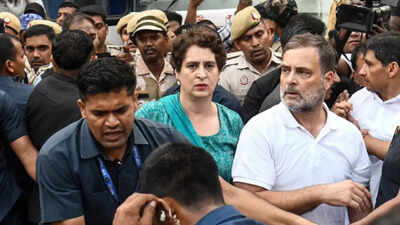 A quick lunch, then a Jantar Mantar march: How Rahul-led opposition once again kept police guessing