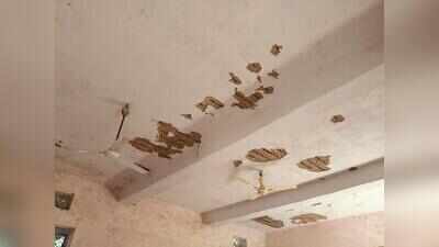 Roof plaster falls in govt Sanskrit school near Jaipur, no one injured
