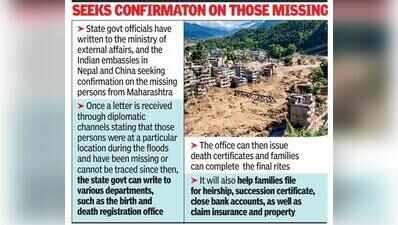 Nepal ends search, Maharashtra govt begins process for families to get death certificates