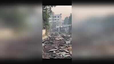 ‘15-year lifeline shut without notice’: Overnight road closure leaves 450 Wadgaon Sheri families stranded