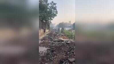 ‘15-year lifeline shut without notice’: Overnight road closure leaves 450 Wadgaon Sheri families stranded