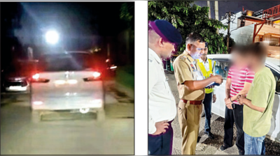 ‘VIP’ car grounded after 5-km chase in Panchkula
