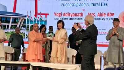 ‘Friendship built on trust’: Yogi recalls Modi-Abe bond at memorial opening