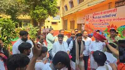 Vadnagar to Kashi bike yatra concludes, bikers  felicitated by UP BJP chief