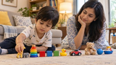 Psychology says some children line up their toys instead of playing with them because they may be revealing something through their play