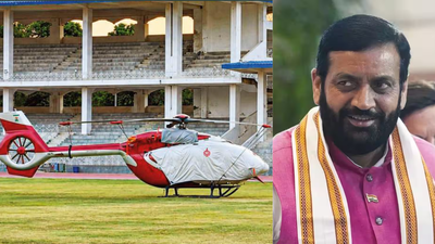 Haryana CM’s chopper parked in Gurgaon stadium, athletes lost access to tracks for 4 days