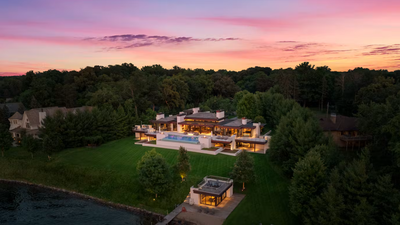 In 2013, buyers paid $3.45 million for a Lake Minnetonka property and built a 10,000-sq-ft home two years later; the estate has now sold for $18.25 million, setting a Minnesota record