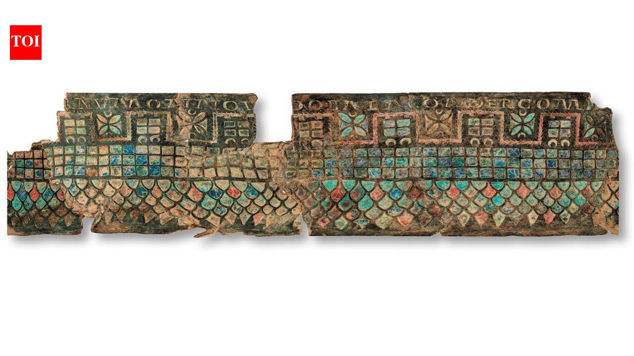 A bronze cup made near Hadrian’s Wall was found in Spain nearly 1,900 years later; researchers think a Roman soldier may have carried it home as a souvenir