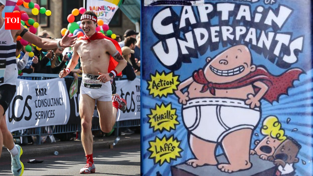 Trainee solicitor Archie Hunt broke Dracula's 14-year marathon record in costume