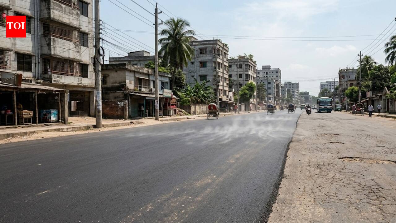 In 2024, Bangladesh tested a road made with shredded plastic bags and ...