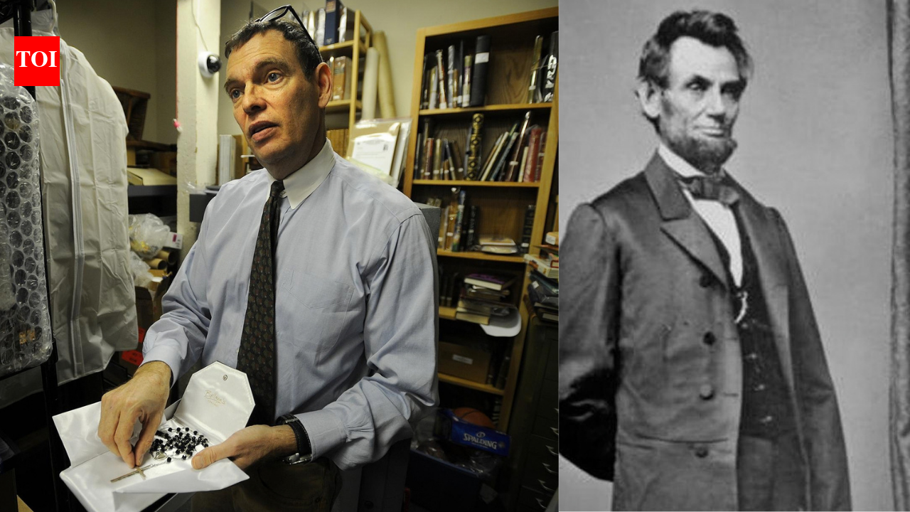 Meet US collector John Reznikoff, who owns $1m worth of hair from Lincoln, Monroe