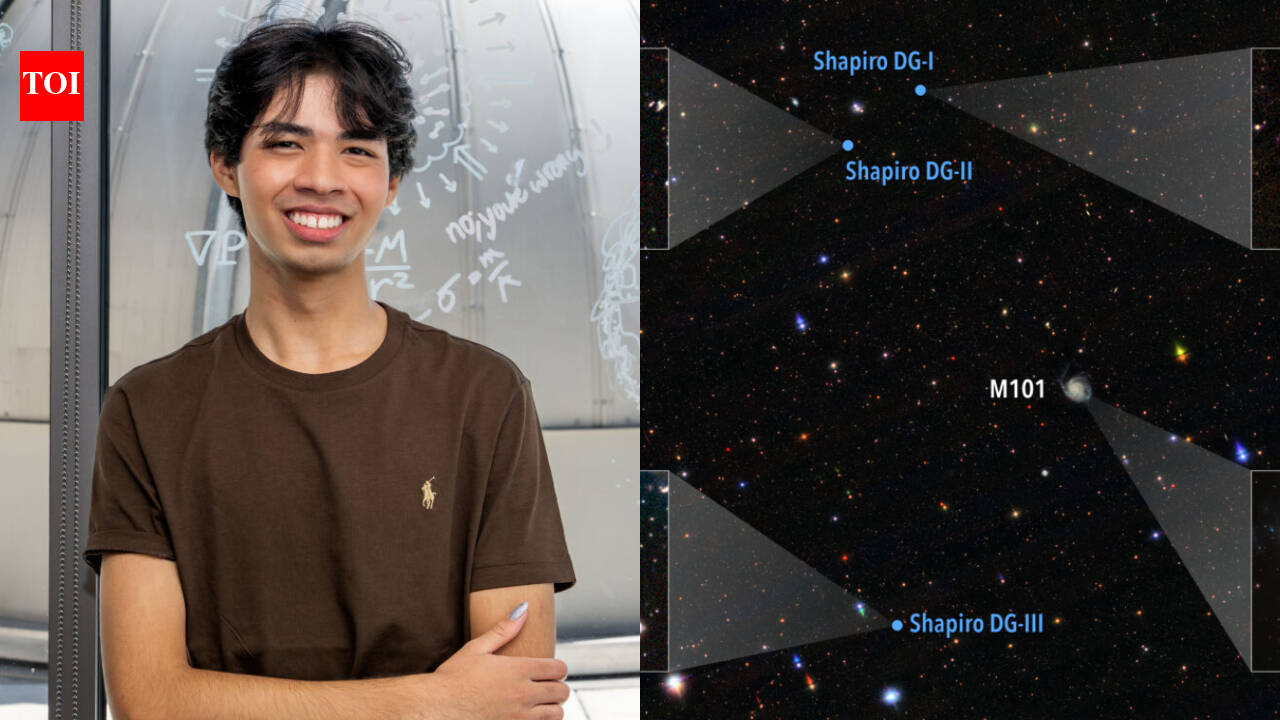 18-year-old Julian Shapiro discovers three unusual dwarf galaxies in high school