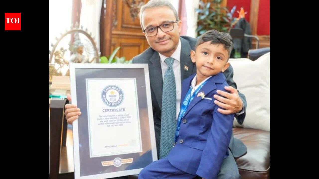 Meet Advay Jain: Indian-American kid who made Guinness record as the youngest person to publish a book. He was 3 when he wrote 'Dino Learns Not To Waste Food'