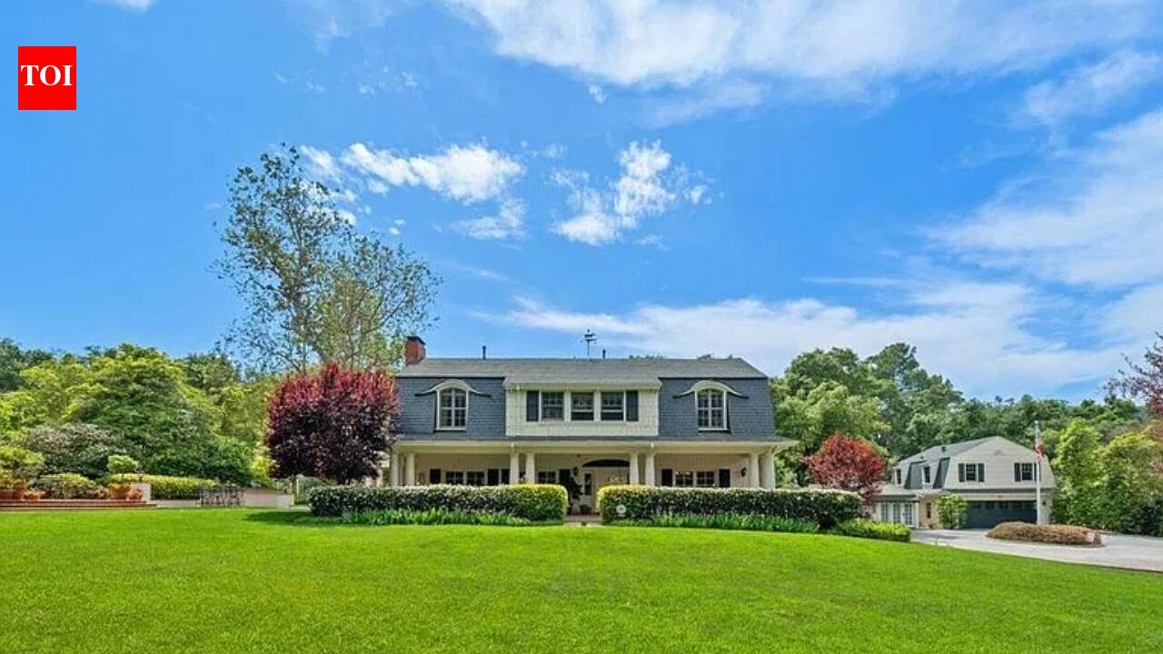 This California mansion has a train, tunnel and station