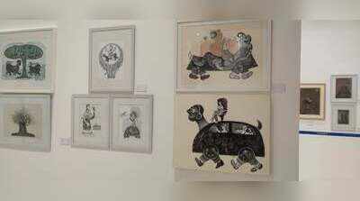 Art show at Bihar Museum reflects changing society