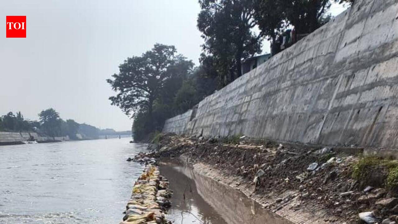 Coordination gap between Kumbh admin, UP irrigation dept disrupts ghat construction