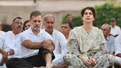 4 FIRs against Rahul, Priyanka over anti-CEC protests in Delhi