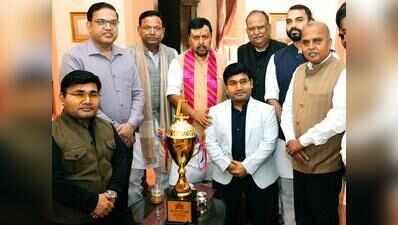Nitin Nabin unveils ‘Seva Sankalp Trophy’ ahead of  Divyang T20 tournament