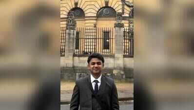 Ayodhya student to take Dharma-Yuddha research to Oxford