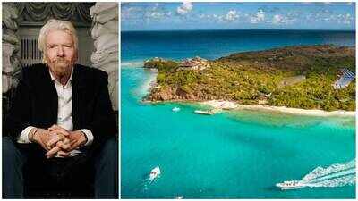 Richard Branson was 29 when he bought an island to impress a girl, offered $100,000 for a $6 million property; in 2007, he bought 125-acre Moskito Island for $15 million, now divided among nine families