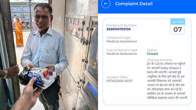 Indian Railways or Blinkit? Passenger’s diaper request for 6-month-old gets a quick response, internet reacts