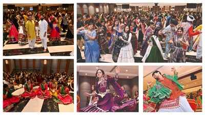Garba the traditional way: 500 college students revive the spirit of the festival