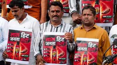 To counter CJP stir, ‘Lal Hit Janata Party’ stages protest in Delhi
