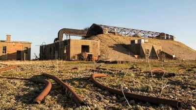 Britain once used this 2,000-acre coastal site for secret weapons testing; abandoned military buildings now stand among marshes, birds and deer