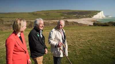 King Charles opened a 1,500-hectare nature reserve protecting a rare seahorse; it also safeguards one of England's key groundwater systems