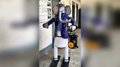 Malda division gives railways’ waste an artistic makeover