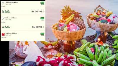 “Why is it so expensive to go home during Chhath Puja?”: Woman questions Rs 20,000 Delhi–Patna airfare as festive travel becomes a financial burden