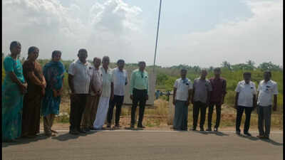 Two farmers donate land for waterbody restoration in Coimbatore district