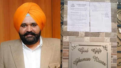 Summons on the wall: CBI pastes notice outside residence of Punjab CM Bhagwant Mann's OSD Rajbir Ghuman