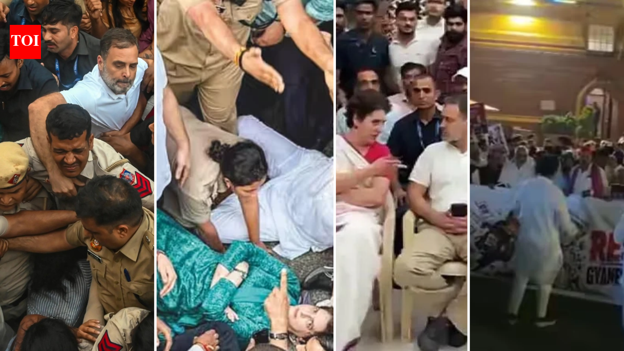 Game of one-upmanship? For fourth day in a row, INDIA bloc MPs hit the streets ahead of CJP's Jantar Mantar 2.0