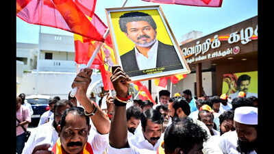 Madurantakam and Dharapuram bypoll results: Vijay’s TVK falls short of landslide promise