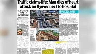 TOI report on flyover death in Bengaluru prompts govt action