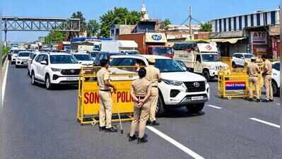 Security tightened along Haryana-Delhi border ahead of CJP protest