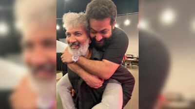 ‘He keeps raising the bar and then jumps over it himself’: Jr NTR wishes 'Varanasi' director SS Rajamouli with a playful throwback picture from their 'RRR' days on his 53rd birthday