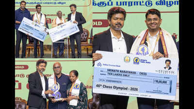 Gukesh, Praggnanandhaa get Rs 15 lakh each as Tamil Nadu awards Rs 60 lakh to Chess Olympiad medallists
