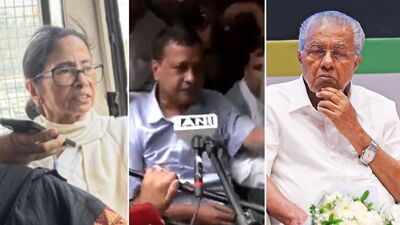 SIR protest: Former CMs Mamata Banerjee, Pinarayi Vijayan and Arvind Kejriwal among opposition leaders detained from Delhi