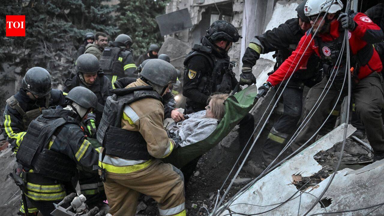 Russian strikes kill 12 in Ukraine after Trump announces diesel deal with Putin