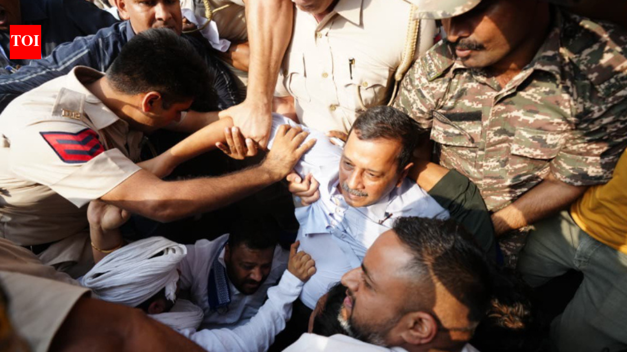 Arvind Kejriwal detained during Delhi protests, shares video message