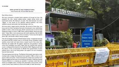 ‘Rigged when you lose?’ 124 former bureaucrats defend EC & SIR, challenge vote-rigging claims