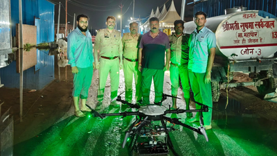 One drone, three jobs: Lucknow Police turns to drone tech to aid flood-hit residents