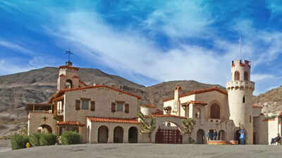 After a 2015 flash flood shut Death Valley’s Scotty’s Castle, visitors can return from October 10 for limited guided exterior tours while restoration of the historic estate continues